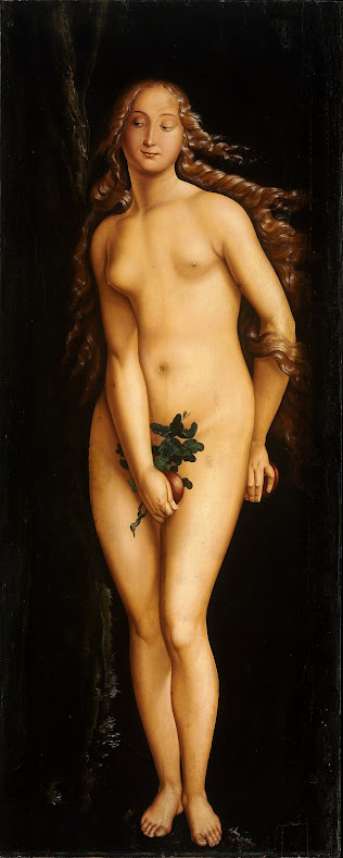 Hans Baldung - Eva - nudo pittorico femminile