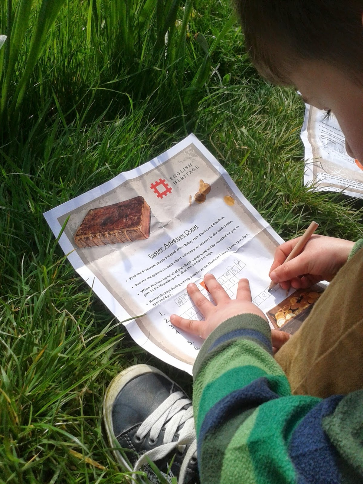 Activities for children at National Trust.