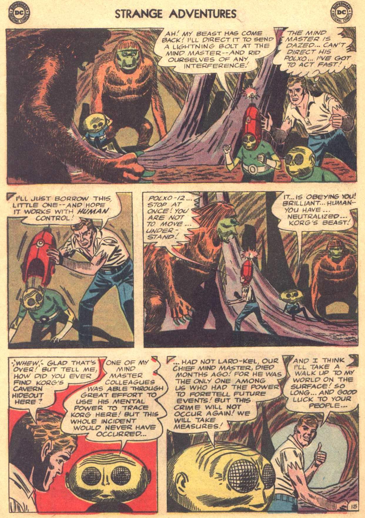 Read online Strange Adventures (1950) comic -  Issue #170 - 20