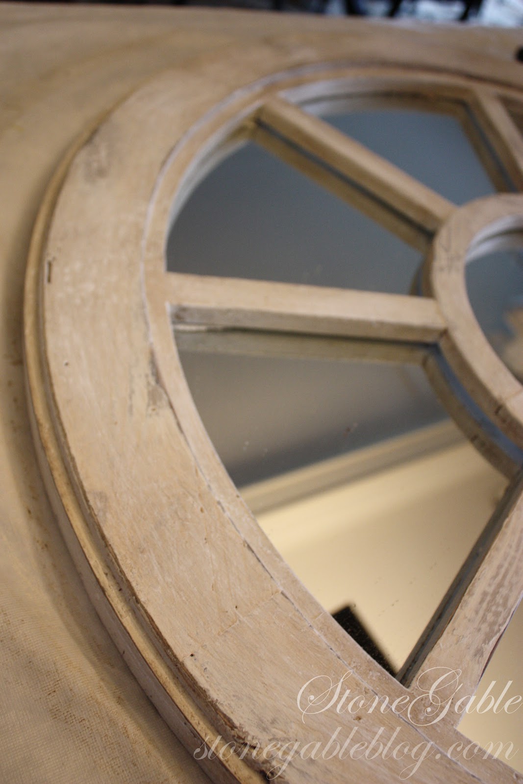 StoneGable HOW TO PAINT AN UGLY MIRROR