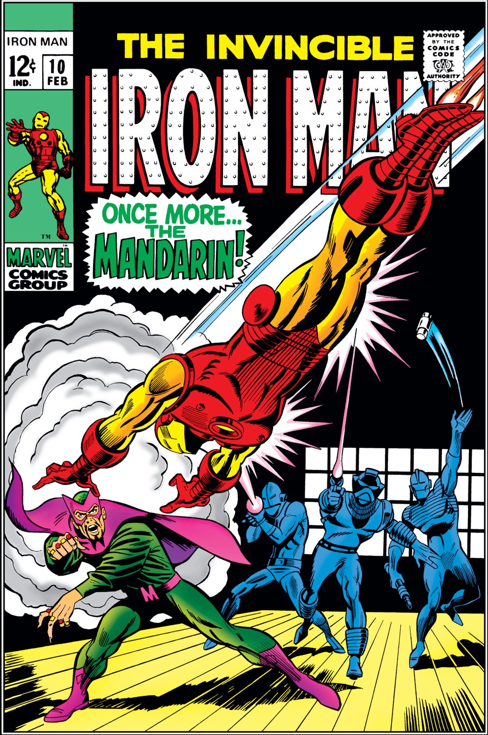 Read online Iron Man (1968) comic -  Issue #10 - 1