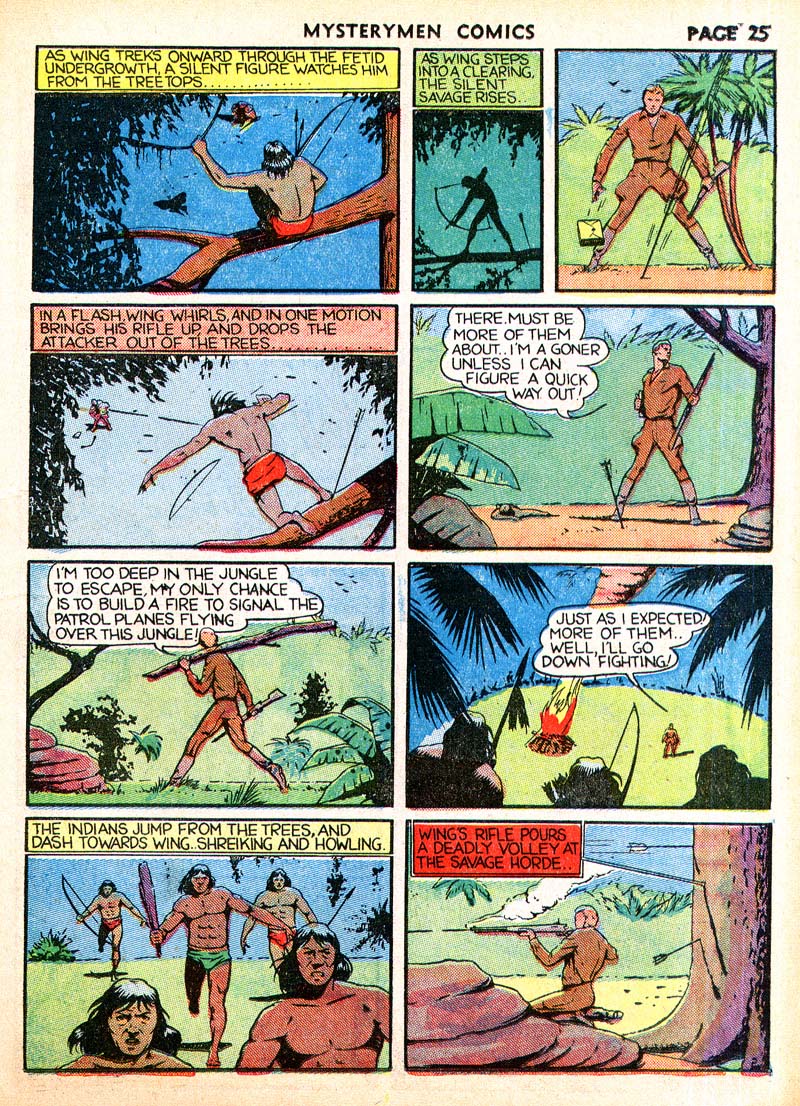 Read online Mystery Men Comics comic -  Issue #4 - 27