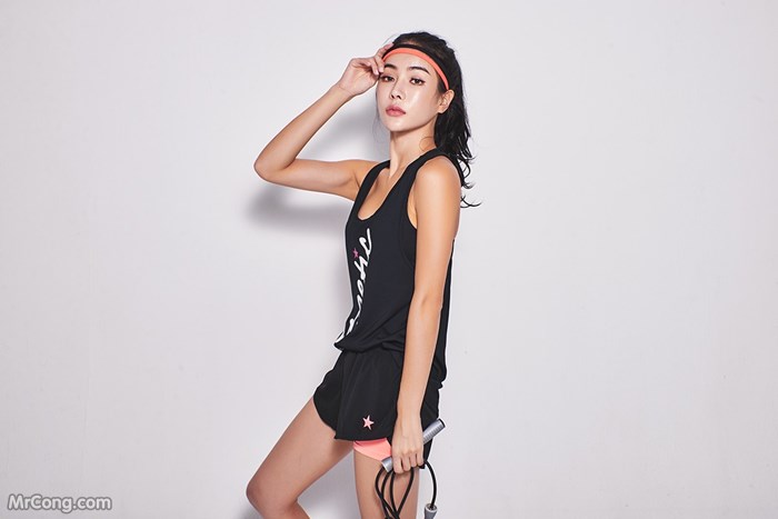 The beautiful An Seo Rin shows off her figure with a tight gym fashion (273 pictures) photo 9-9