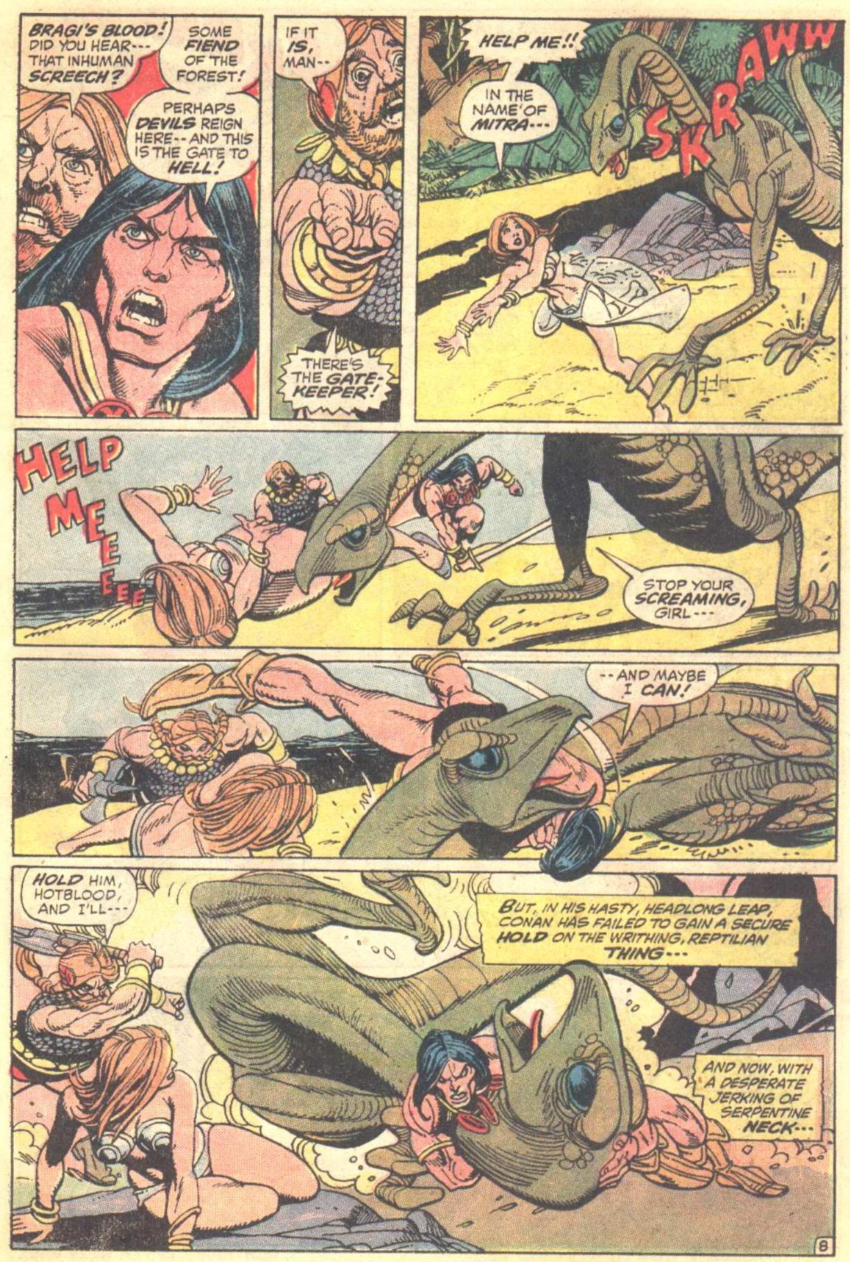 Read online Conan the Barbarian (1970) comic -  Issue #17 - 9