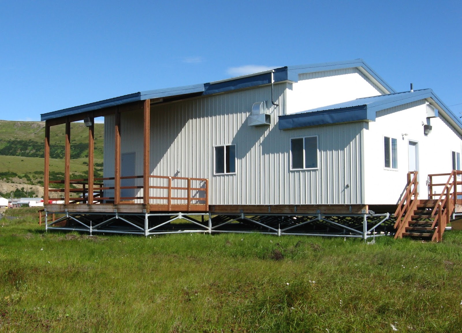 Ultima Thule Nightmute, Alaska isolation and poverty on the wet tundra.