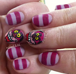 cat cheshire alice nail nails wonderland nz nailed hope these