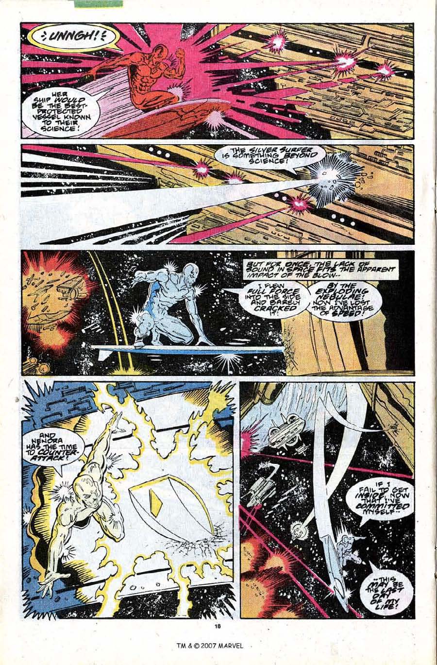 Read online Silver Surfer (1987) comic -  Issue #26 - 20