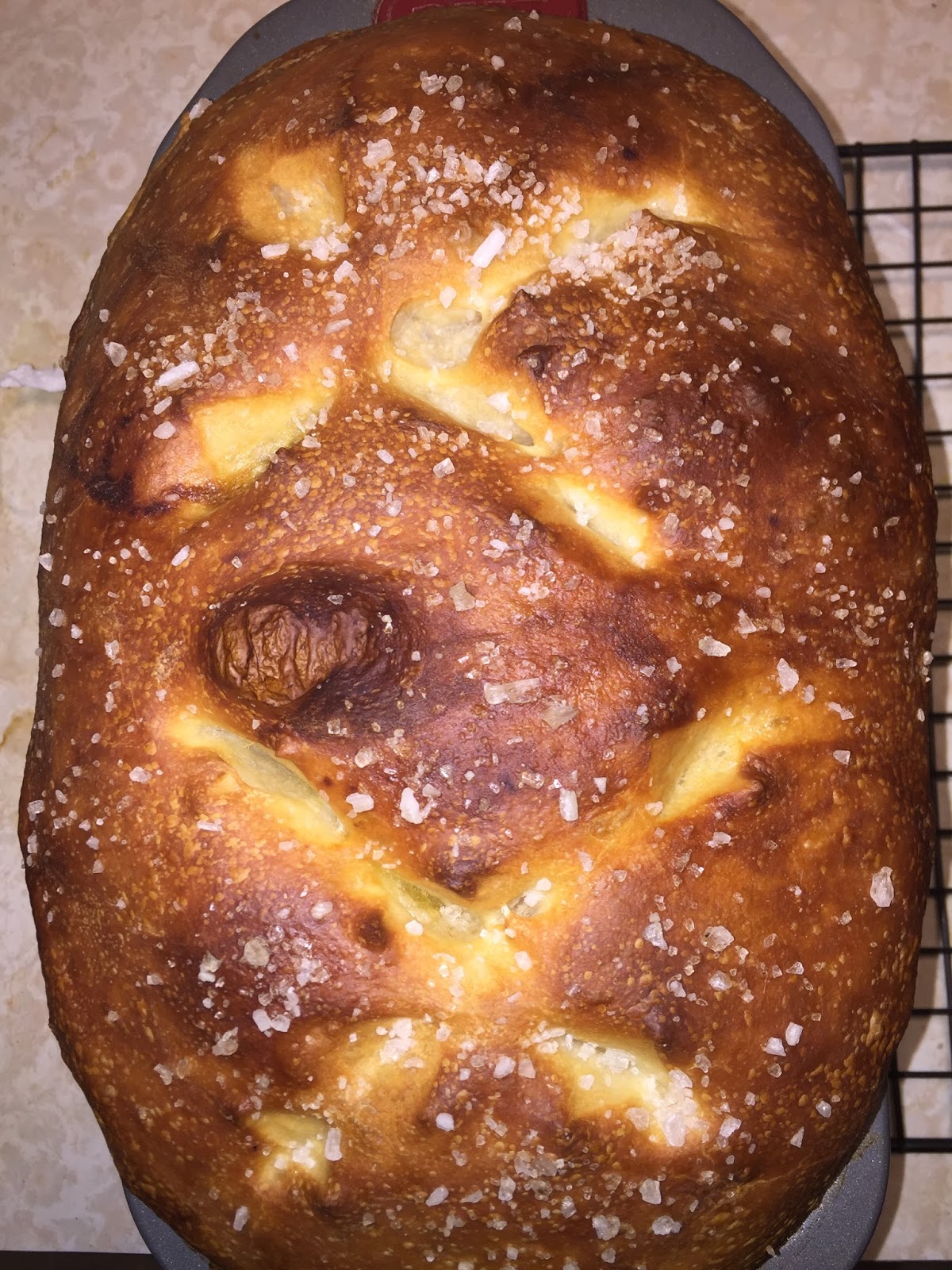 Pretzel Bread