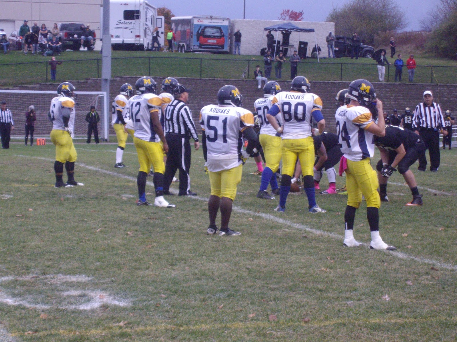 Mitten State Sports Report UofM Flint Football Photos