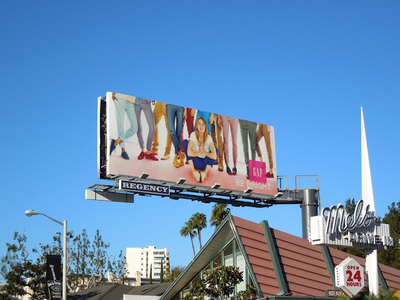 Gap Be Bright billboard