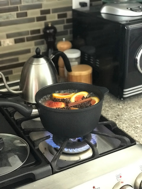 Swiss Diamond Cookpot with stove top potpourri