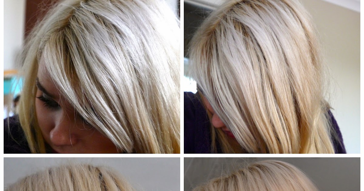 platinum blonde hair mousse