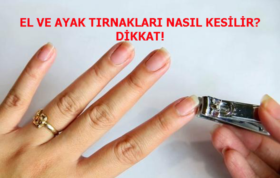 El Ve Ayak Tirnaklari Nasil Kesilir Dikkat
