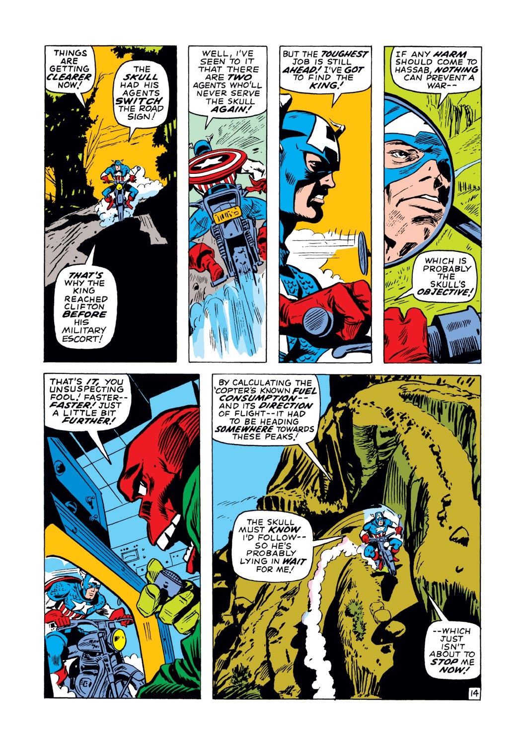 Read online Captain America (1968) comic -  Issue #129 - 14
