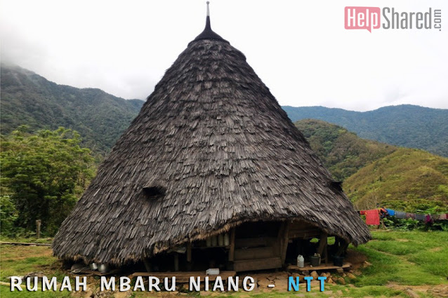 rumah mbaru niang NTT rumah mbaru niang NTT