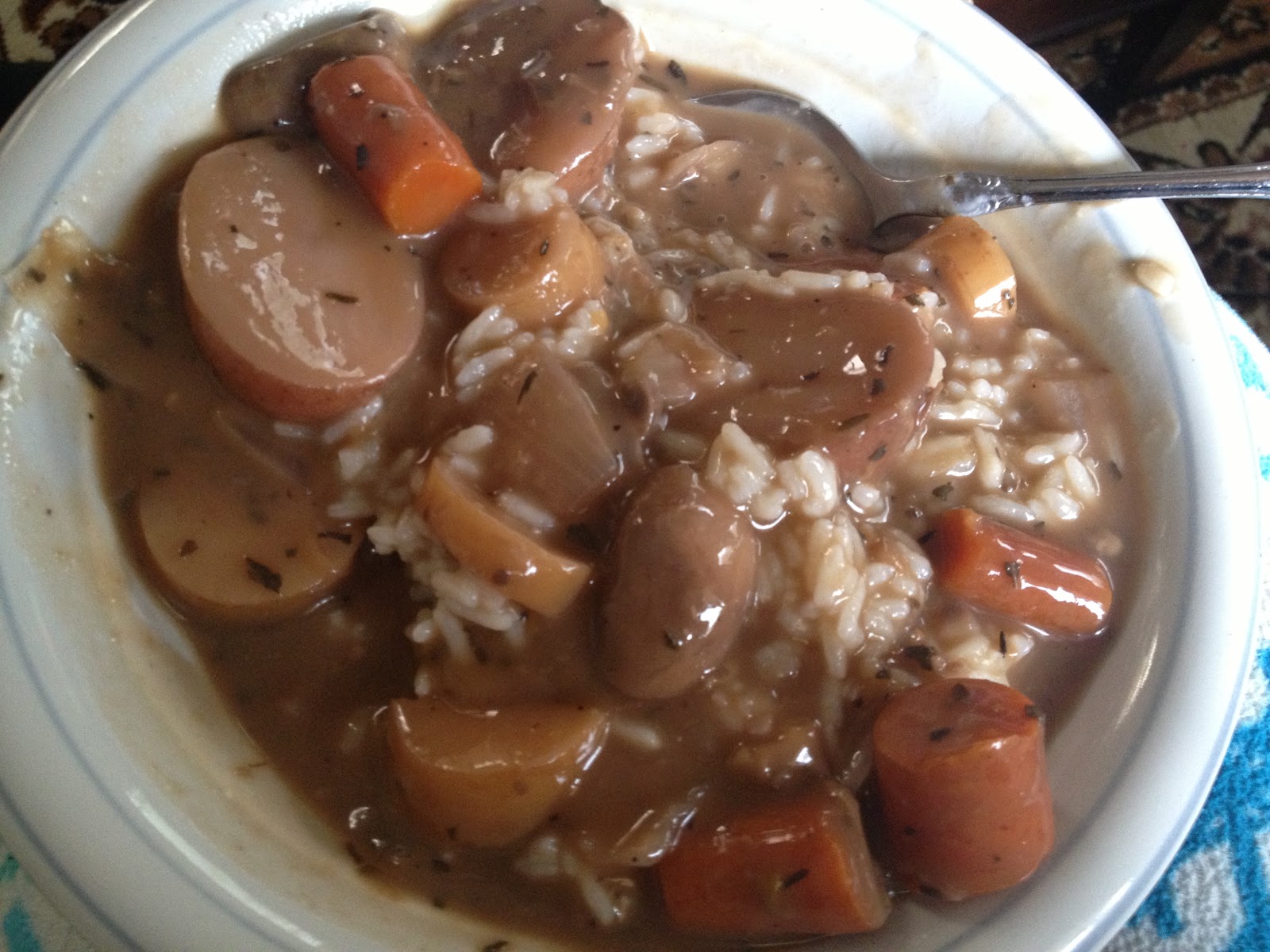 All You Eat is Vegetables? Vegetable Stew with Red Wine Gravy
