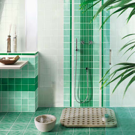 Diseños de Baños: Diseño de Baños de color Verde - Varias Ideas