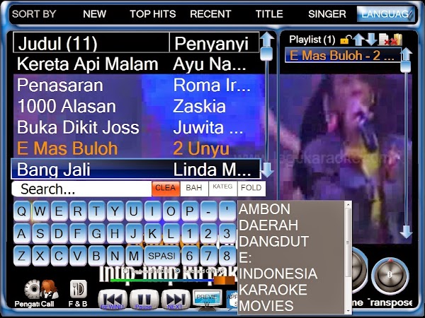 Silangit PC / LangitKTV Versi 7 - Karaoke Silangit PC / LangitKTV Versi 7 - Karaoke