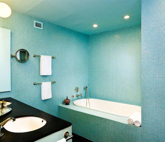 Home is where the heart is: BADEZIMMER TÜRKIS