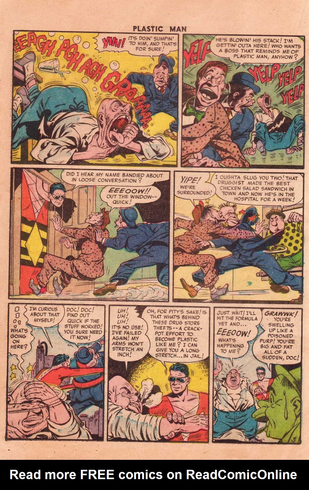 Read online Plastic Man (1943) comic -  Issue #41 - 21