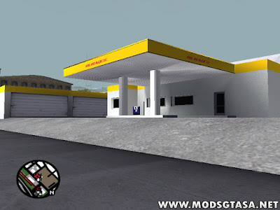 Novo Posto de Gasolina Fuel Station em San Fierro
