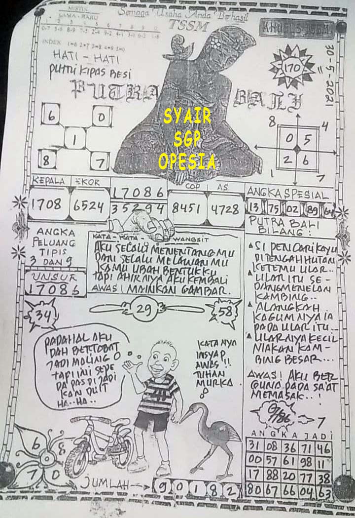 Forum Syair Singapura Minggu 30 Mei 2021 Royal Syair