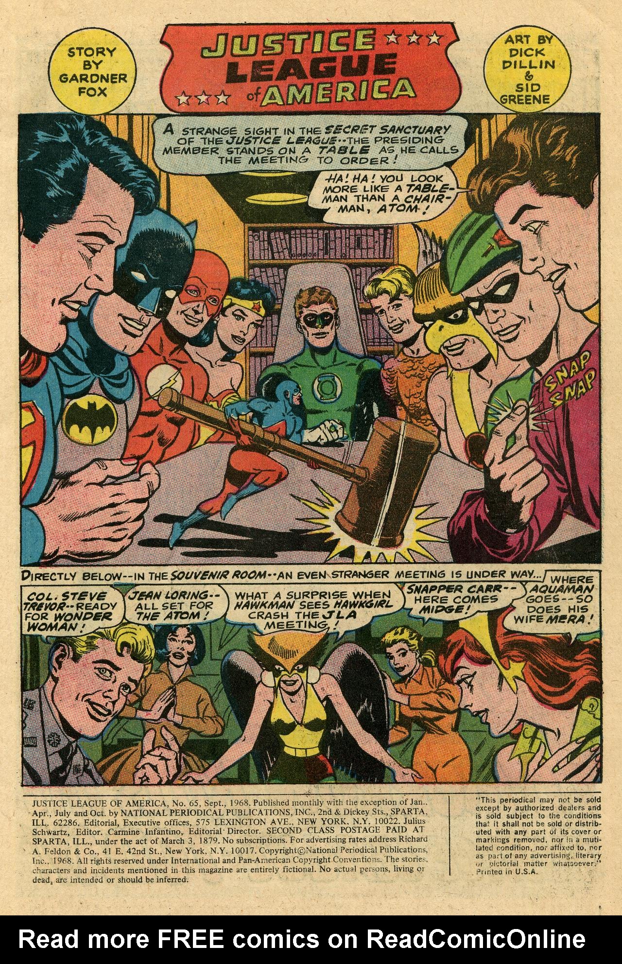 Justice League of America (1960) 65 Page 2