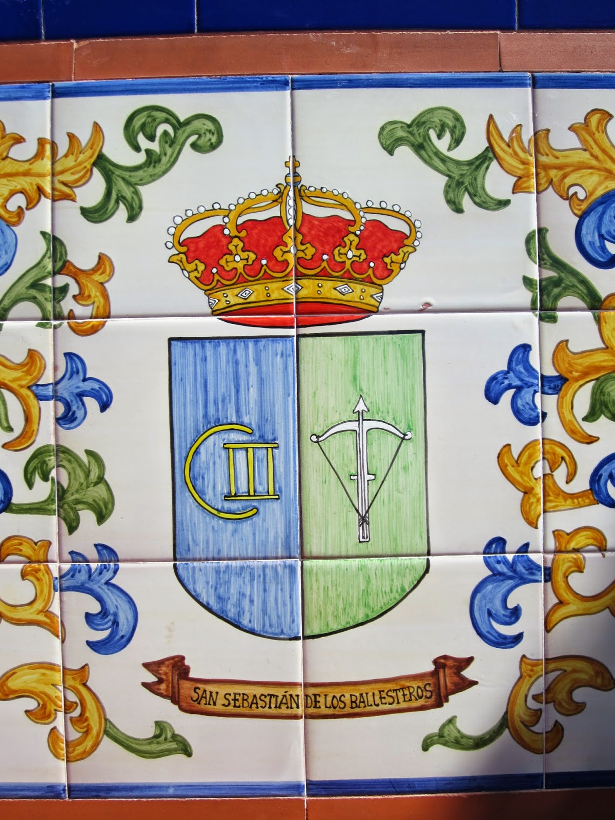 Escudo de San Sebastián de los Ballesteros