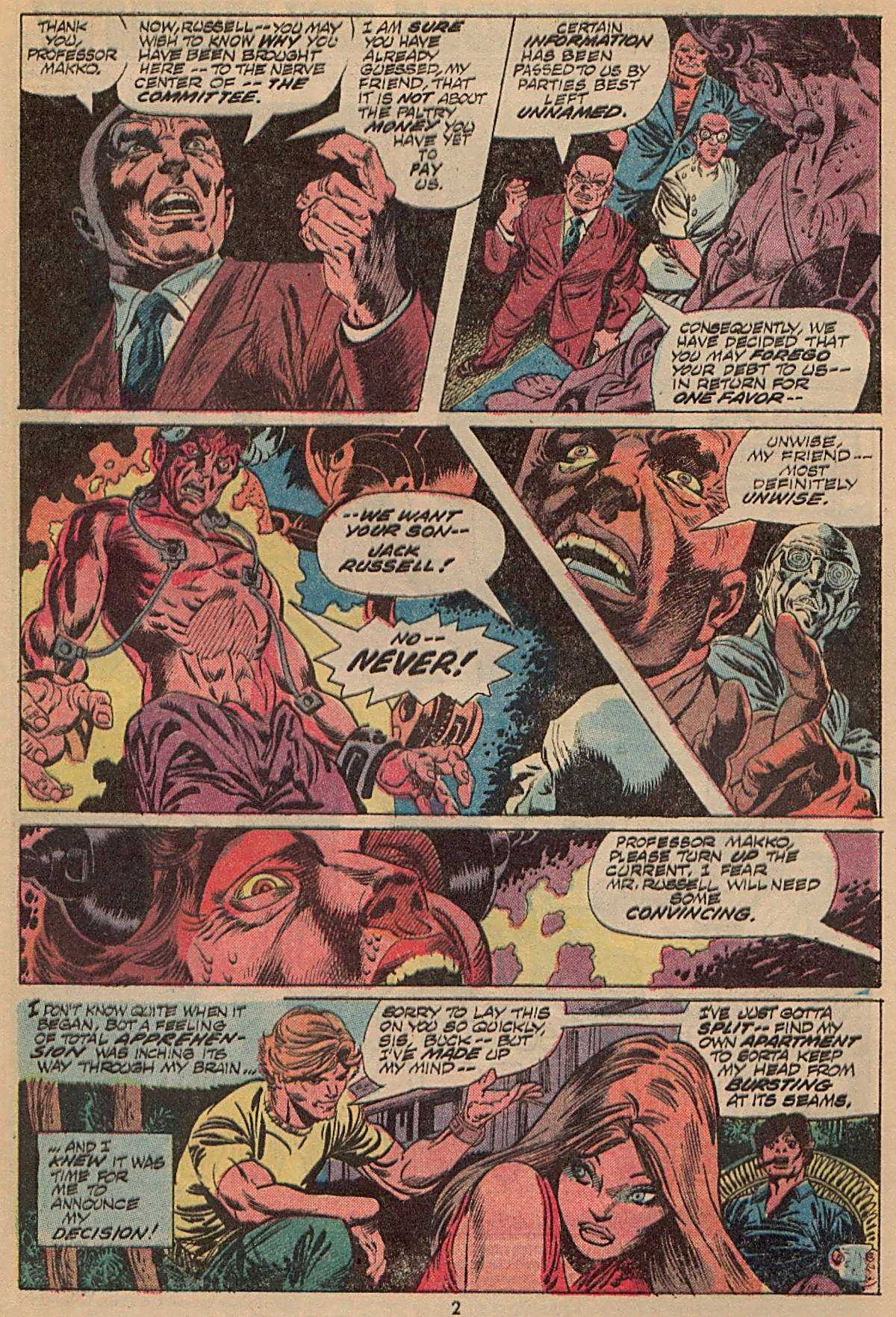 Read online Werewolf by Night (1972) comic -  Issue #11 - 3