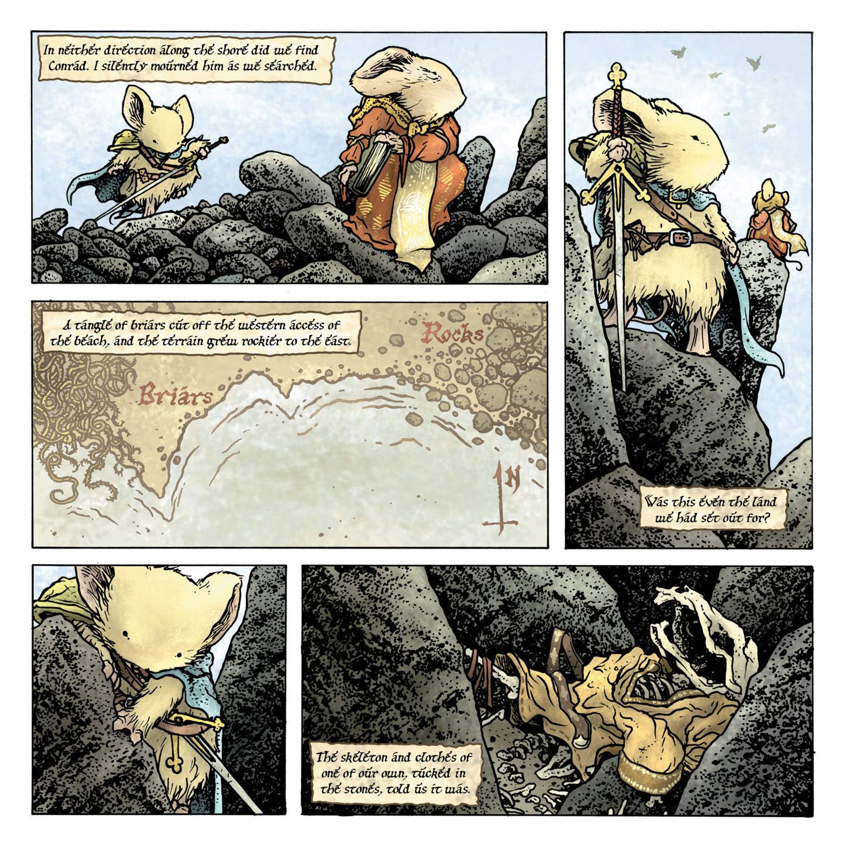 Read online Mouse Guard: The Black Axe comic -  Issue #3 - 5