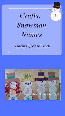 Snowmen crafts