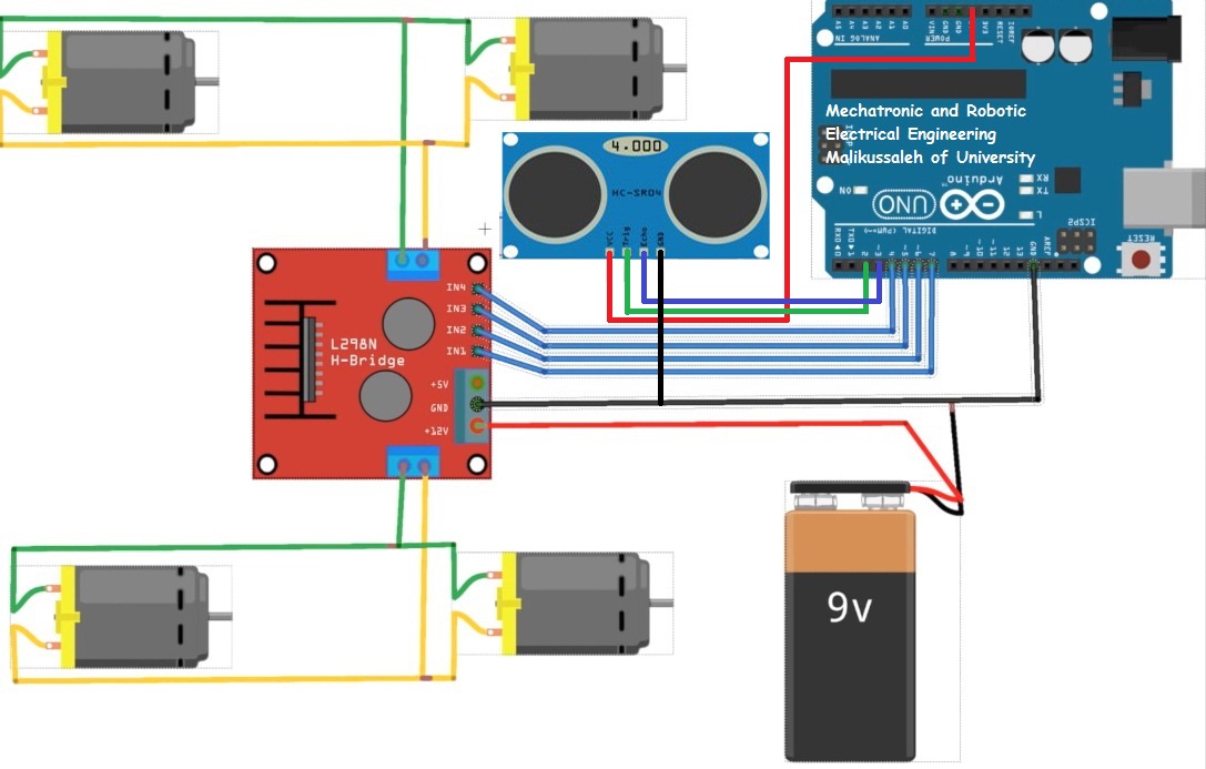 How To Build An Obstacle Avoiding Robot - Elektronika Industri