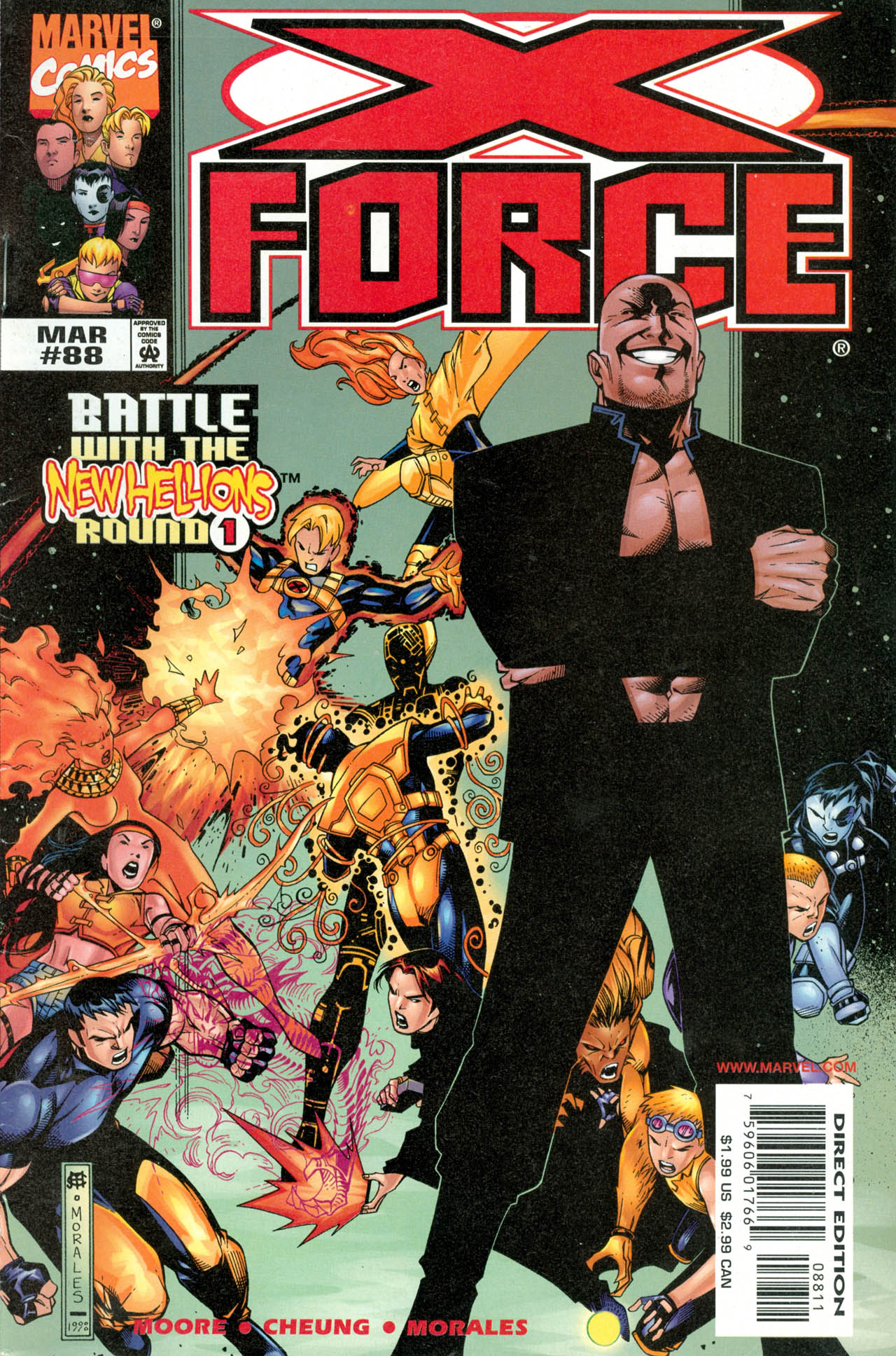 Read online X-Force (1991) comic -  Issue #88 - 1