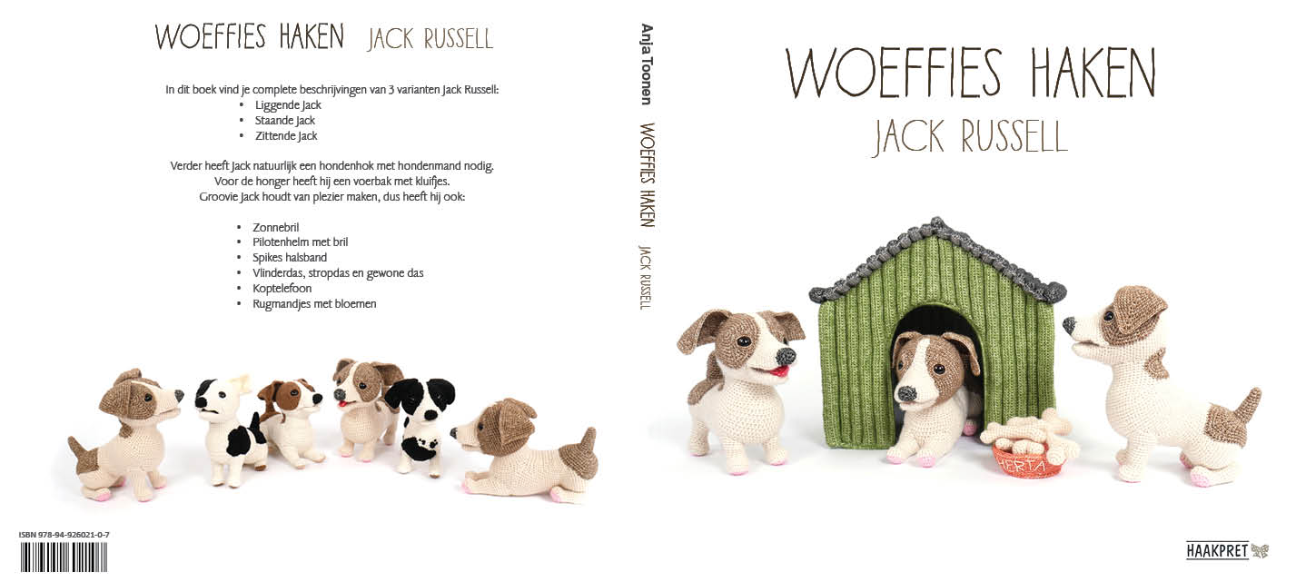 Mijn 17e boek: Woeffies haken - Jack Russell
