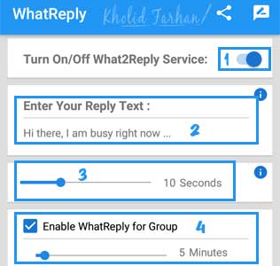 Cara Setting Aplikasi WhatReply Untuk Membalas Pesan Otomatis di WA Cara Setting Aplikasi WhatReply Untuk Membalas Pesan Otomatis di WA