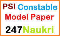 Police Constable Model Paper