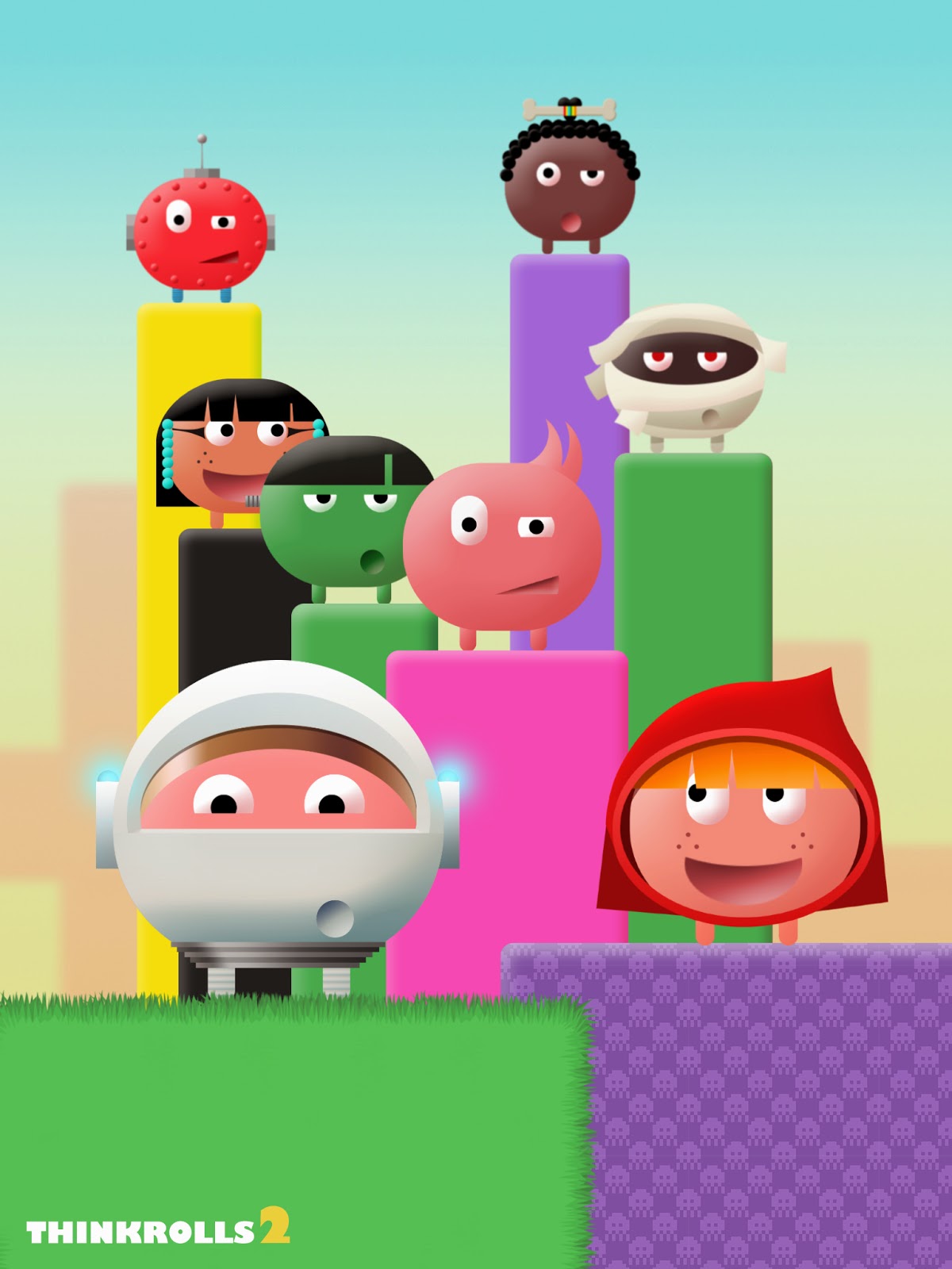 iPads y Autismo: app: Thinkrolls 2
