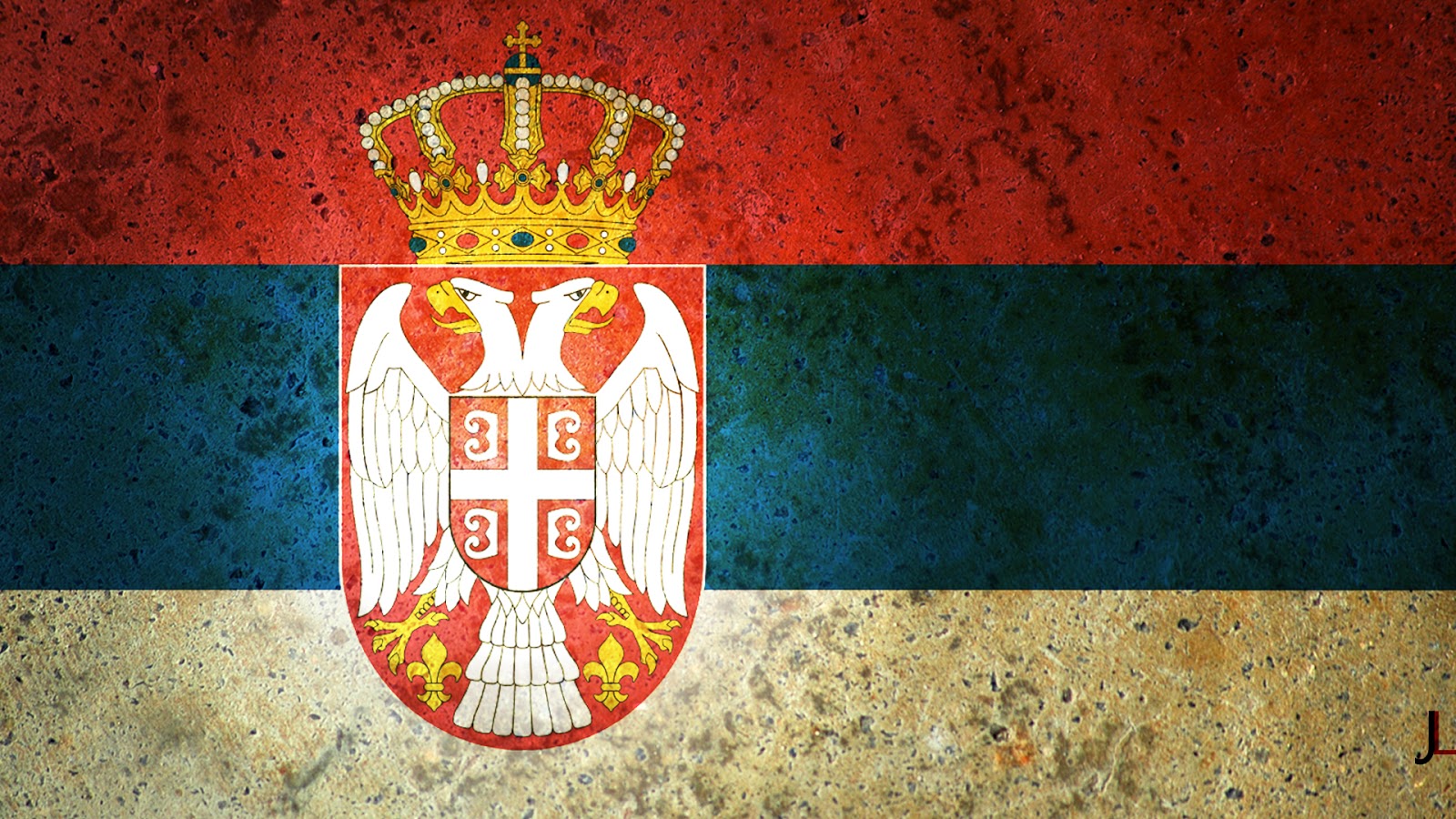 Zastava i grb Srbije - Serbian flag & coat of arms: Serbia Wallpapers