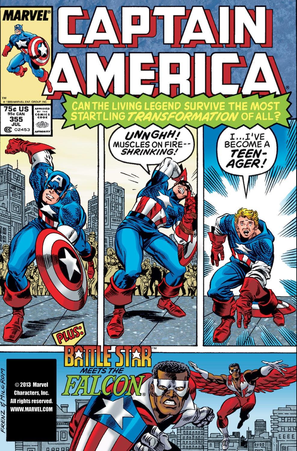 Captain America (1968) Issue #355 #288 - English 1