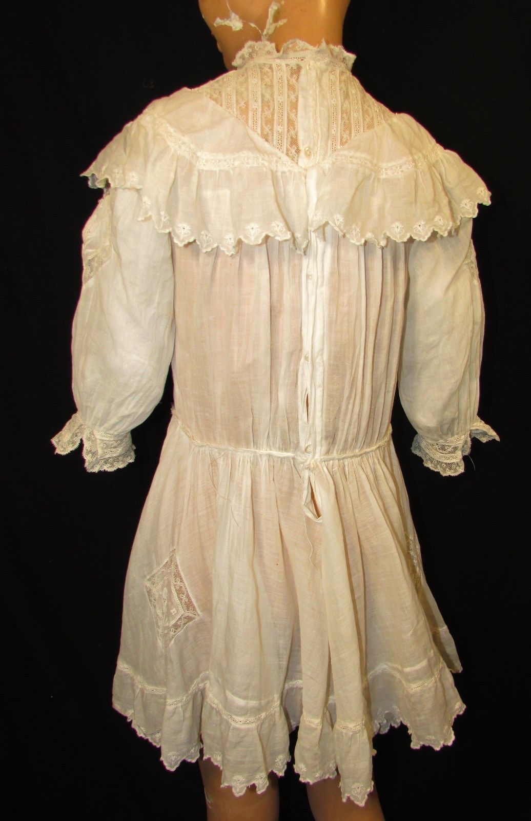 All The Pretty Dresses Child's Edwardian Insertion Lace Dress