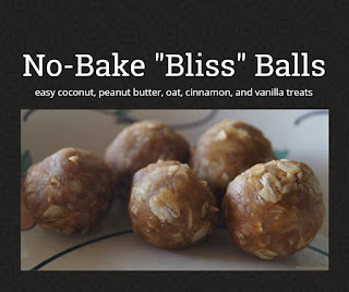 Coconut Peanut Butter No Bake Bliss Balls