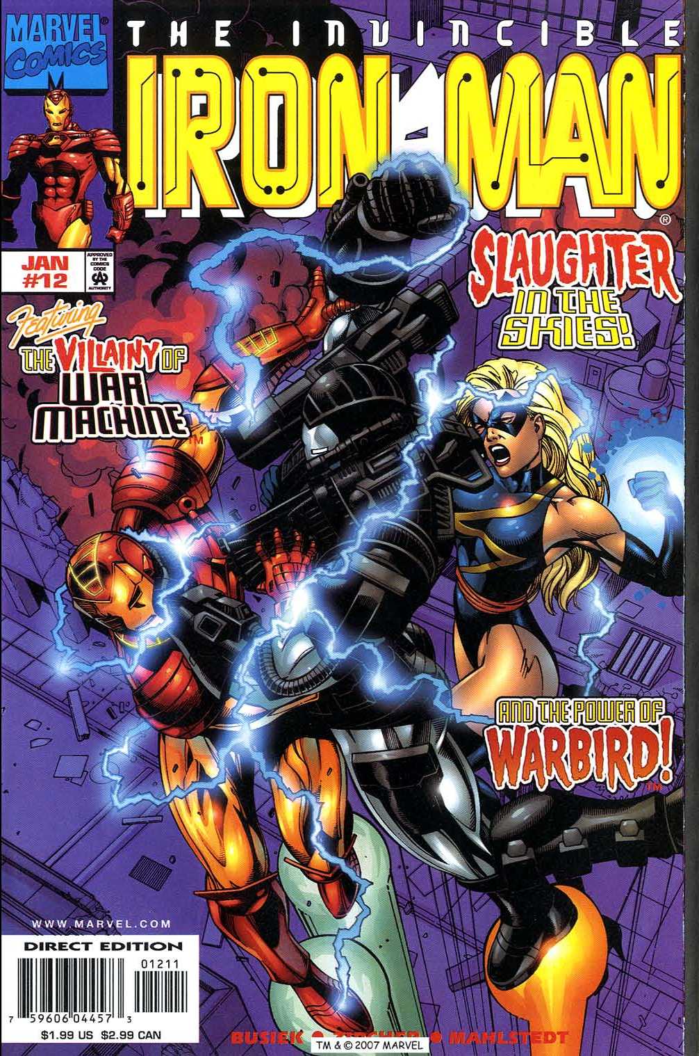 Read online Iron Man (1998) comic -  Issue #12 - 1