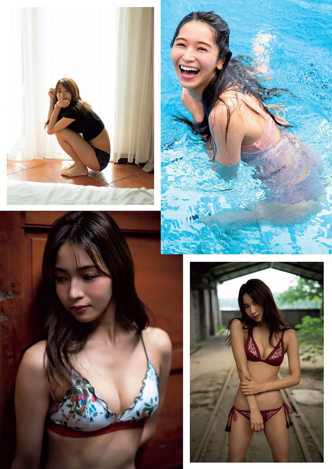 Erika Den’ya 傳谷英里香, Weekly Playboy 2019 No.01-02 (週刊プレイボーイ 2019年1-2号)