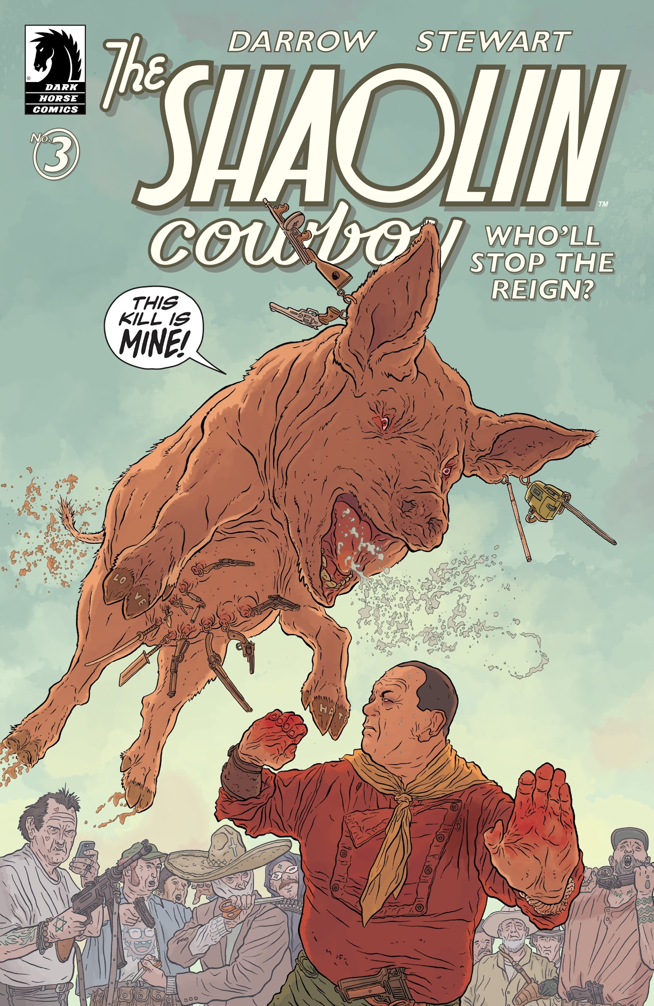 Read online The Shaolin Cowboy: Who'll Stop the Reign? comic -  Issue #3 - 1