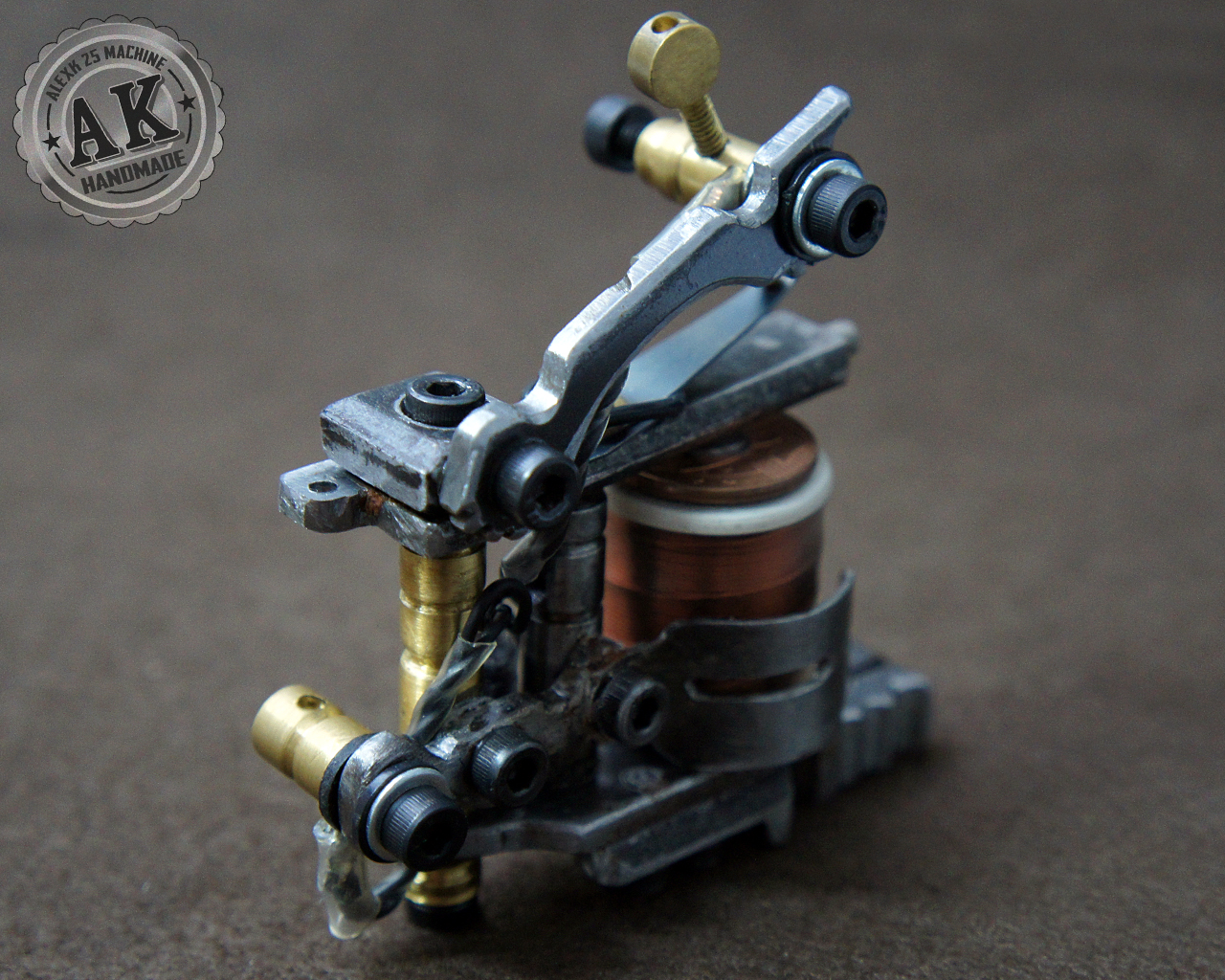 Ak25 Tattoo Machine Handmade Single coil tattoo machine