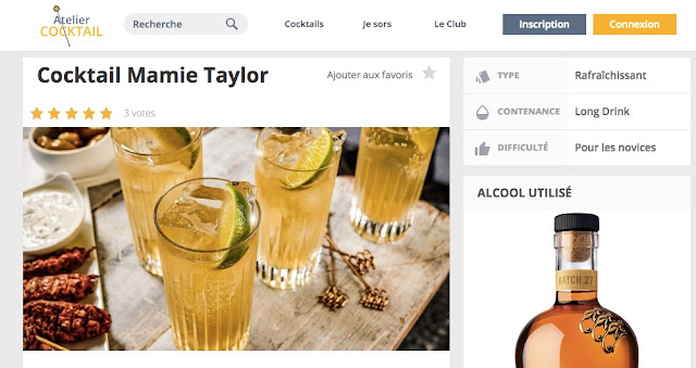 Une application pour apprendre à faire des cocktails - Atelier cocktail