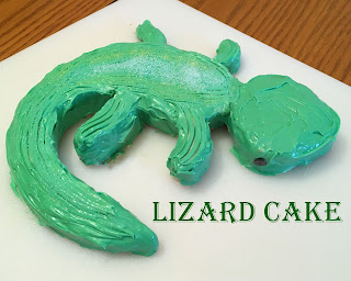 Lizard Cake at whatilivefor.net