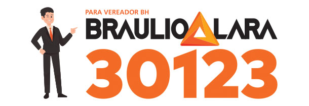 BRAULIO LARA 30123 - CANDIDATO A VEREADOR EM BH