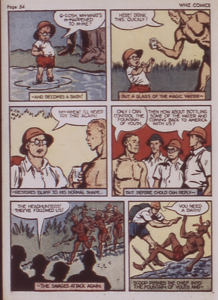 Read online WHIZ Comics comic -  Issue #3-April 1940 - 56