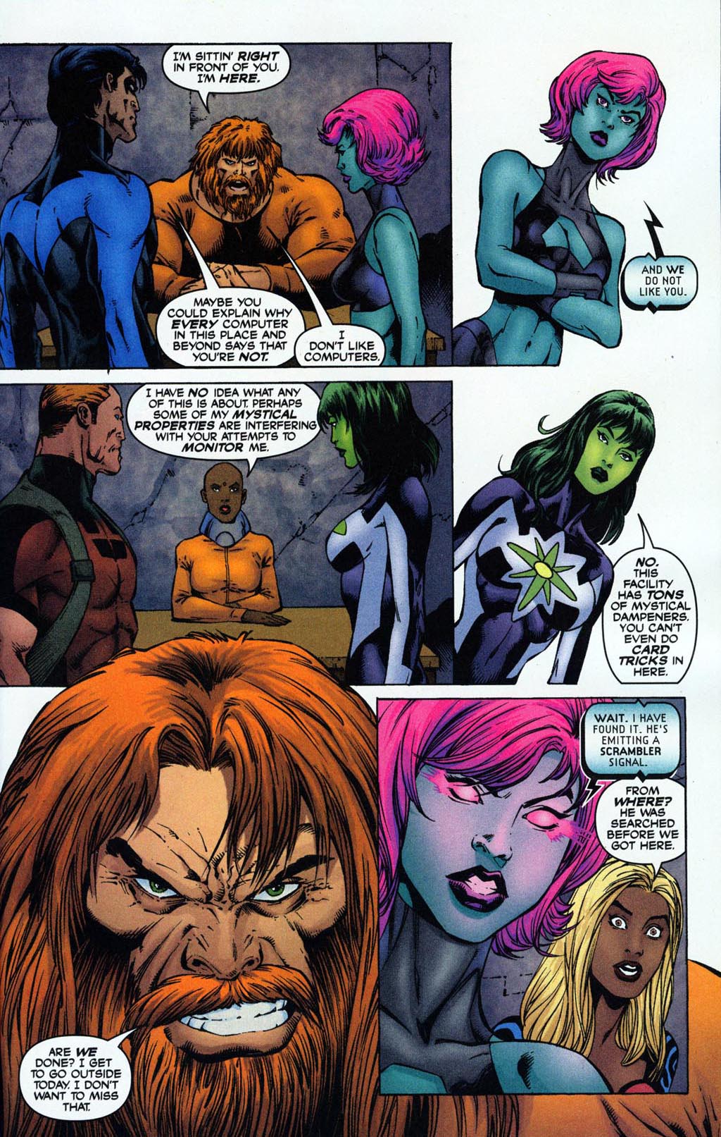 Read online Outsiders (2003) comic -  Issue #12 - 18